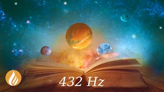 432 hz Raise your Vibrational Frequency  Manifest Miracles  Meditation Music [upl. by Gavette]