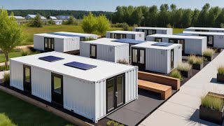 Shipping Container Home community living [upl. by Nilson]