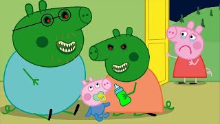 Zombie Apocalypse Zombies Appear At The Maternity Hospital🧟‍♀️  Peppa Pig Funny Animation [upl. by Suh]