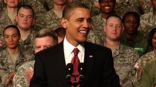 President Obama Visits Elmendorf Air Force Base [upl. by Walford]