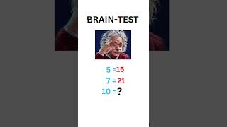 Brain test 🧠 wash mind 😀🌟 math quiz ⭐ logic math 🤣 mathematics 😭 IQ math 😢 shorts youtubeshorts [upl. by Freddie]