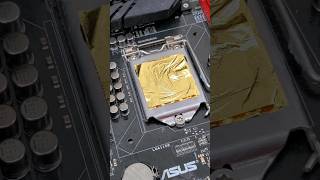 using gold as thermal paste  take 2 [upl. by Benoit]