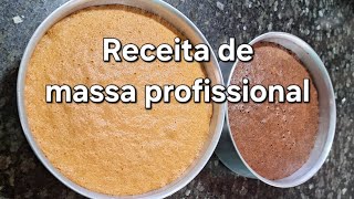 Receita de massa profissional Elianekovalsk [upl. by Dlared]