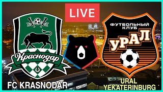 🔴LIVE FC KRASNODAR vs URAL SVERDLOVSK OBLAST RUSSIA  PREMIER LEAGUE LIVE FOOTBALL MATCH HD 2022 [upl. by Yanrahc977]