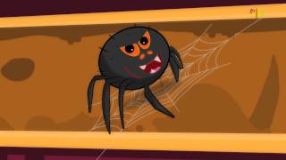 Incy Wincy Spider  Halloween Nursery Rhymes For Children [upl. by Bruns]