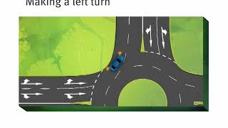 Queensland Road Rules – signalling at roundabouts [upl. by Eiznyl]