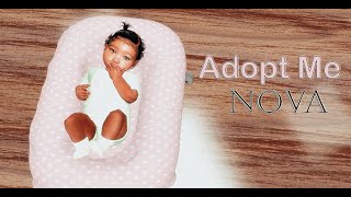 The Sims 4 CAS  Adopt Me  Nova [upl. by Hareehahs104]