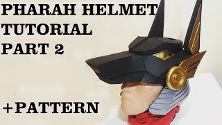 Overwatch Pharah Helmet Tutorial PART 2 Anubis Jackal skin [upl. by Michelina]