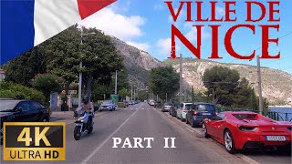 DRIVING NICE Part IIOn the way to MONACO French Riviera Blue Coast FRANCE I 4K 60fps [upl. by Cole]