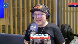 LEO GARCIA en Justo en el Medio [upl. by Ylrak]