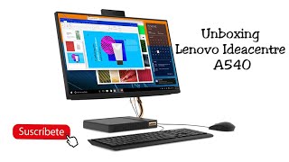 Unboxing Lenovo Ideacentre A540 [upl. by Krispin]