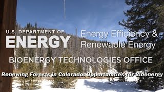 Renewing Forests in Colorado Opportunities in Bioenergy [upl. by Netsua691]