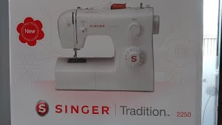 UNBOXING SINGER  TRADITION 2250 [upl. by Nibor576]