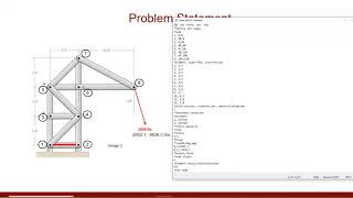 Finite Element Method Lecture 3C  Trusses ABAQUS Tutorials [upl. by Hayilaa113]