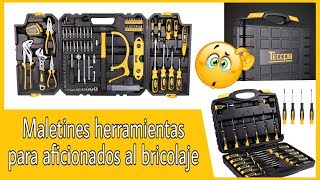 KIT DE HERRAMIENTAS TECCPO  JUEGO DE DESTORNILLADORES PARA BRICOLAJE [upl. by Nnylacissej]