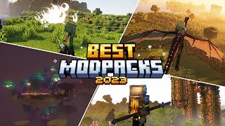 Top 10 Best ModPacks For Minecraft 112 → 1202 2023 [upl. by Ardnohsed]