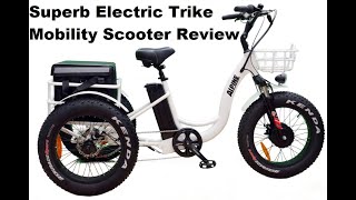 ebike Best Electric Fat Trike Mobility Scooter etrike [upl. by Clercq]