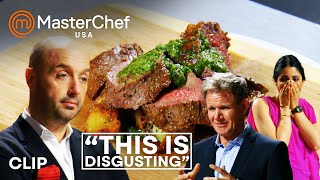 quotThis is Disgustingquot  MasterChef USA  MasterChef World [upl. by Prudhoe312]