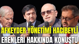 AFKEYDER Yönetimi Hacıbeyli erenleri hakkında konuştu [upl. by Ilatfan624]