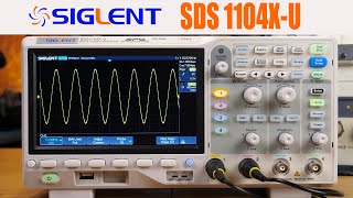 SIGLENT SDS1104XU Digital Oscilloscope Overview amp Review [upl. by Atirehc]