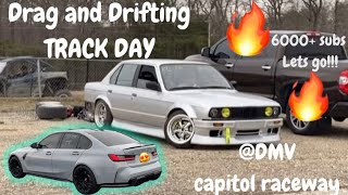 Capitol Raceway Maryland Drift and Drag vlog [upl. by Einor698]