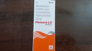 FlumontLC Kid SyrupMontelukast Sodium And Levocetrizine Hydrochloride SypUsedose Vedio in hindi [upl. by Erodroeht]