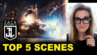 Zack Snyders Justice League  Top 5 Scenes BREAKDOWN [upl. by Aun]