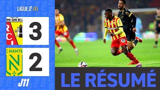 RC Lens vs Nantes Résumé Ligue 1 2024 [upl. by Matthias]