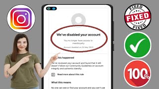 How To Recover A Disabled Instagram Account 2024  Recover Your Disabled Instagram Account [upl. by Nirrak]