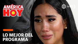 América Hoy Melissa Paredes no aguantó las lágrimas por su difícil situación HOY [upl. by Kutzer966]