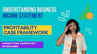 Profitability Case Interview Framework  Understanding Income Statement  Insider Gyaan Hindi [upl. by Sandor]