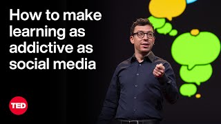 How to Make Learning as Addictive as Social Media  Duolingos Luis Von Ahn  TED [upl. by Yelsiap]