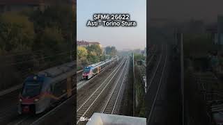 SFM6 26622 train torino treno railway trainspotting [upl. by Mont626]