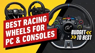 The Best Racing Wheels for Consoles and PC  Budget to Best [upl. by Leirbag]