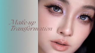 Makeup Transformation  Makeup Tutorial makeup makeuptransformation [upl. by Asimaj407]