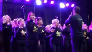 Rock Choir Man in the Mirror Tonbridge Lights 2013 [upl. by Aidil845]