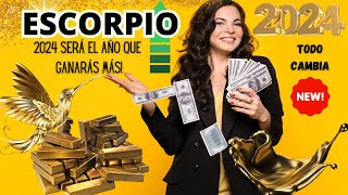 ❤️Escorpio ♏️2024 TU MEJOR AÑO✨ LLENO DE NOVEDADES Y AMORES❤️✨ escorpio tarot horoscopo [upl. by Iliram403]