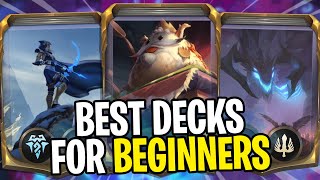 The Best Beginner Decks for Legends of Runeterra [upl. by Nerua]