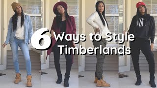 How to Style Timberland Boots  6 Ways [upl. by Goth57]