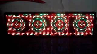 SUPER BRIGHT OUTDOOR LED PROGRAMMABLE MESSAGE SIGN BOARD LED MOVING SIGN [upl. by Eejan]