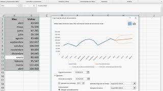 Previsión de datos Excel [upl. by Girhiny]