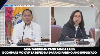 MGA TANUNGAN PANG TANGA LANG  E COMPARE MO OVP SA DEPED NA PARANG PAREHO ANG EMPLEYADO [upl. by Yentirb226]