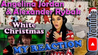 My Reaction to Angelina Jordan and Alexander Rybak  White Christmas [upl. by Eeznyl788]