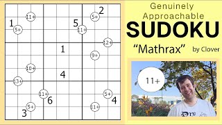 GAS Sudoku Walkthrough  Mathrax by Clover 20240507 [upl. by Netsoj]