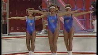 The 1987 Crystal Light National Aerobic Championship open [upl. by Adilem]