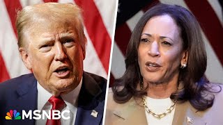 Hes just bonkers Trump doubling down on attacking Harris [upl. by Kcirdlek594]