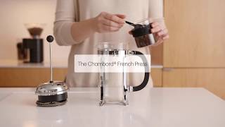 BODUM®  How To  Chambord® French Press [upl. by Coralyn672]