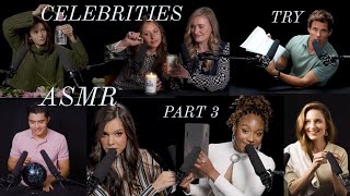 Best Of Celebrities Trying ASMR W Magazine  Part 3 [upl. by Sivra731]