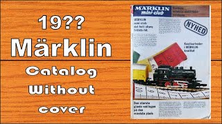 Märklin Catalog without cover [upl. by Cecilia]