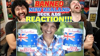 All Three NEW ZEALAND DECK MAINTENANCE Ads  Commercial Parody  REACTION [upl. by Alleb]